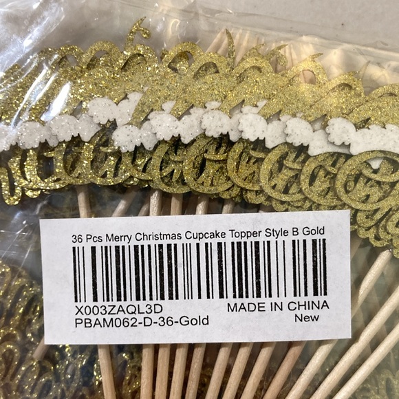 Holiday Cup Cake Topper bundle 5 Packs - Picture 8 of 11